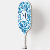 Perfecte Paisley Blue Signature Pickleball Paddle (Links)