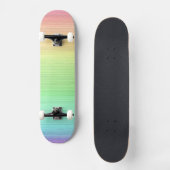 Perfecte pastel Rainbow Board Skateboard (Voorkant)