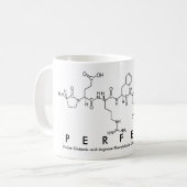 Perfecte peptidewoordmok koffiemok (Voorkant links)