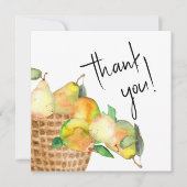 Perfecte peren - Bridal/Couples - Hartelijk dank Bedankkaart (Voorkant)