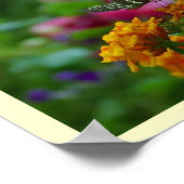 Perfecte plaats! Poster (Hoek)