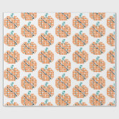 Perfecte pompoenen = herfst cadeaupapier (Vlak)