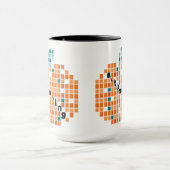 Perfecte pompoenen = herfst mok (Midden)