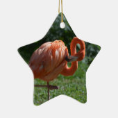 Perfecte roze flamingo keramisch ornament (Rechts)
