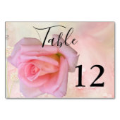 Perfecte roze Kaart voor weddenschappen met rozen (Voorkant)