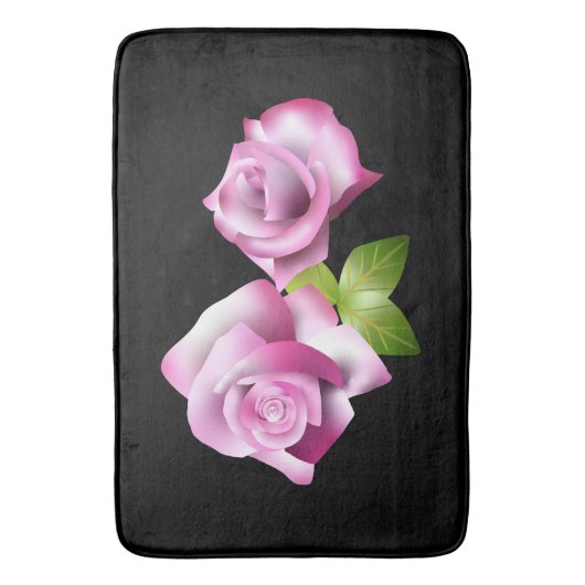 Perfecte roze Rose Badmat (Voorkant Verticaal)