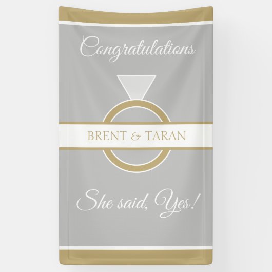 Perfecte service party banner (Verticaal)