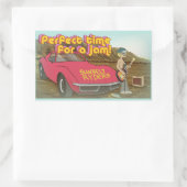 Perfecte tijd voor een jam! Stickers (Tas)