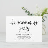 Perfecte uitnodigingen voor Housewarming-feestkaar (Staand voorkant)