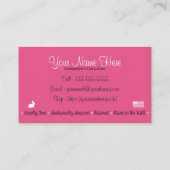 Perfecte Visitekaartjes (Achterkant)