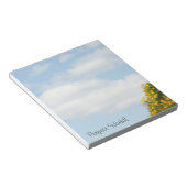 Perfecte Wereld! notitieblokken Blauwe Lucht Witte (Schuin)