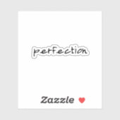 Perfectie, esthetische Trendy scrapbook Sticker (Vel)