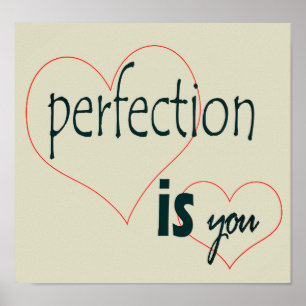 Perfectie poster
