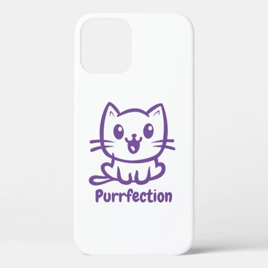 Perfectie, zeer schattig anime kat Case-Mate iPhone case (Achterkant)