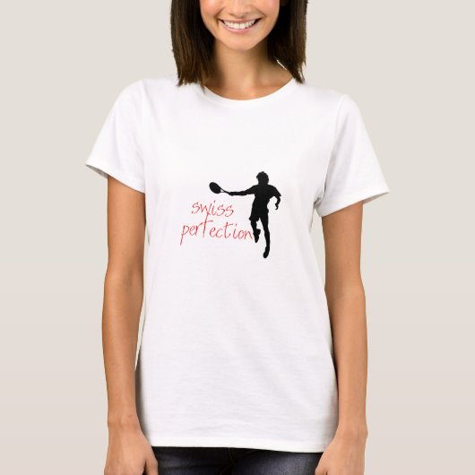 Perfection de Suisse de T-shirt de Federer (Devant)