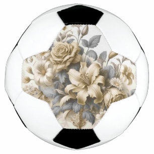 Perfection florale Jaune antique