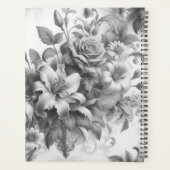 Perfection florale noire et blanche (Dos)