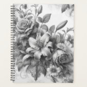 Perfection florale noire et blanche (Devant)