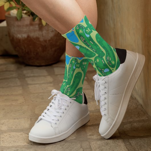 Perfection personnalisée : Chaussettes de golf ini