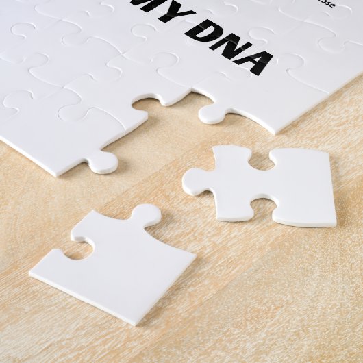 Perfectionisme is gegraveerd in mijn DNA (Humor) Legpuzzel (Zijkant)