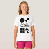 Perfectly Imperfect - Geometric Harmony T-shirt (Voorkant volledig)