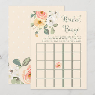  perforatie   Vrijgezellenfeest Bingo Game Kaart