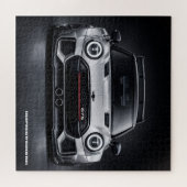 Performance Hatchback Front View Automotive Art Pr Legpuzzel (Horizontaal)