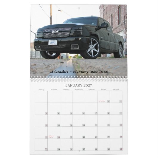 PerformanceEucks.net 2011 Calendar Kalender (Jan 2027)