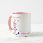 Performances stellaires ! Mug (Devant gauche)