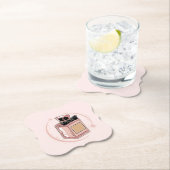 Perfume Paper Coaster Kartonnen Onderzetters (Insitu)