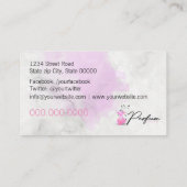 Perfume Salon Visitekaartje (Achterkant)