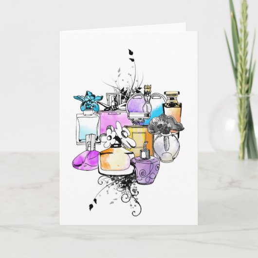 Perfumes Art Kaart (Voorkant)
