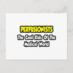 Perfusionisten... Cool Kinder van Medische Wereld Briefkaart