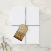 Pergament en Krullen Cadeaulabel (Met Touw)