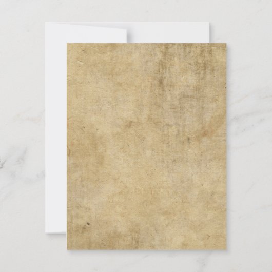 Pergamentstructuur Kaart (Achterkant)