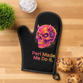 Peri heeft me ertoe aangezet – Neon Schelmachtige Ovenwant