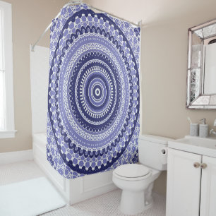 Peri Pantone Lavender Mandala Douchegordijn