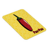 Peri-Peri Chili Pepper Flexibele magneet (Rechterzijde)