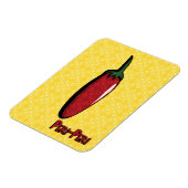 Peri-Peri Chili Pepper Flexibele magneet (Linkerzijde)