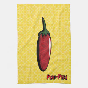 Peri-Peri Chili Pepper Kitchen Towel Theedoek