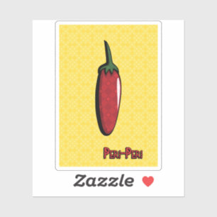 Peri-Peri Chili Pepper Sticker