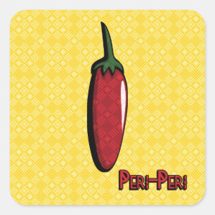 Peri-Peri Chili Pepper Sticker