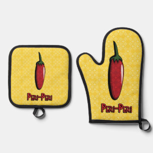 Peri-Peri Chilipeper Ovenwant & Pannenlap Set