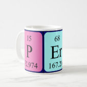 Peri tasse de nom de table périodique (Devant gauche)