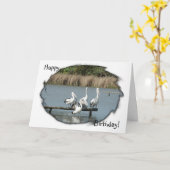 Pericaanse vogelkaart kaart (Gele Bloem)