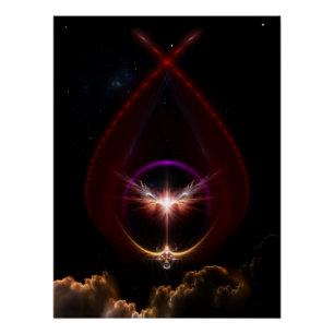 Peridin Fractal Art Perfect Poster