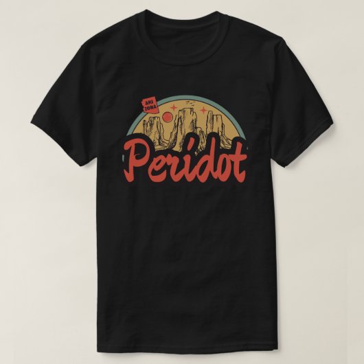 Peridot, Arizona T-shirt (Design voorkant)