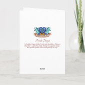 Péridot Dragon (Virgo) - Carte Anniversaire (Dos)