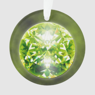 Peridot Gemstone Ornament