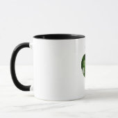 Péridot Green Heart Café Mug August Gemstone (Gauche)